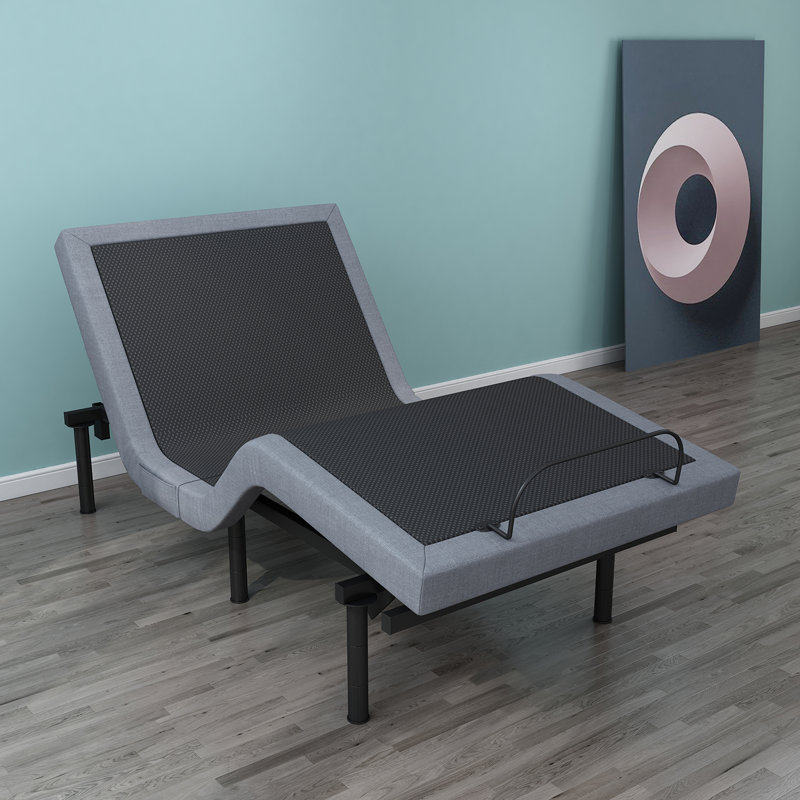 Alwyn Home Remerton 14.3'' Zero Gravity Adjustable Bed with Wireless